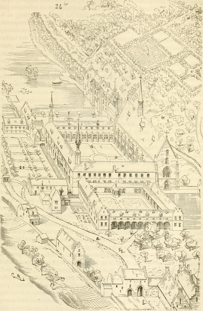 An illustration from Dictionnaire raisonné de l'architecture française du XIe au XVIe siècle, 1858, leaf 326