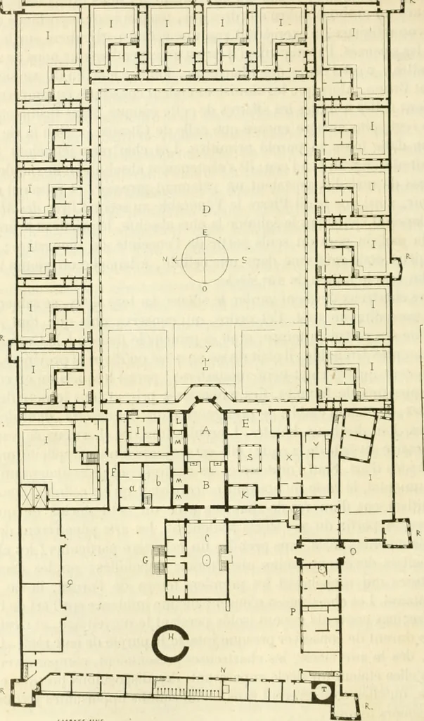 An illustration from Dictionnaire raisonné de l'architecture française du XIe au XVIe siècle, 1858, leaf 333