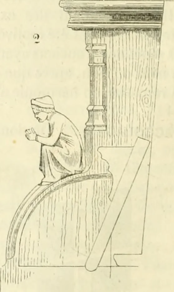 An illustration from Dictionnaire raisonné de l'architecture française du XIe au XVIe siècle, 1858, leaf 35