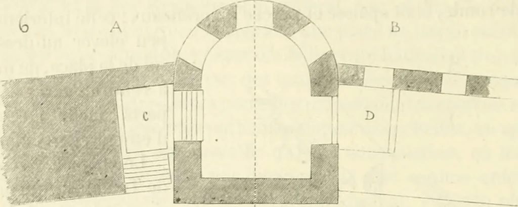 An illustration from Dictionnaire raisonné de l'architecture française du XIe au XVIe siècle, 1858, leaf 357