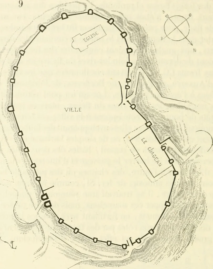 An illustration from Dictionnaire raisonné de l'architecture française du XIe au XVIe siècle, 1858, leaf 361