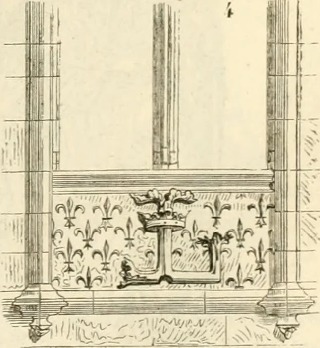 An illustration from Dictionnaire raisonné de l'architecture française du XIe au XVIe siècle, 1858, leaf 38