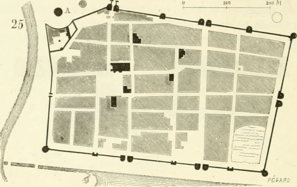 An illustration from Dictionnaire raisonné de l'architecture française du XIe au XVIe siècle, 1858, leaf 403