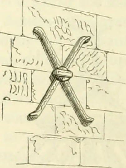 An illustration from Dictionnaire raisonné de l'architecture française du XIe au XVIe siècle, 1858, leaf 41