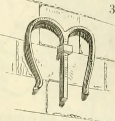 An illustration from Dictionnaire raisonné de l'architecture française du XIe au XVIe siècle, 1858, leaf 41