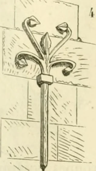 An illustration from Dictionnaire raisonné de l'architecture française du XIe au XVIe siècle, 1858, leaf 41