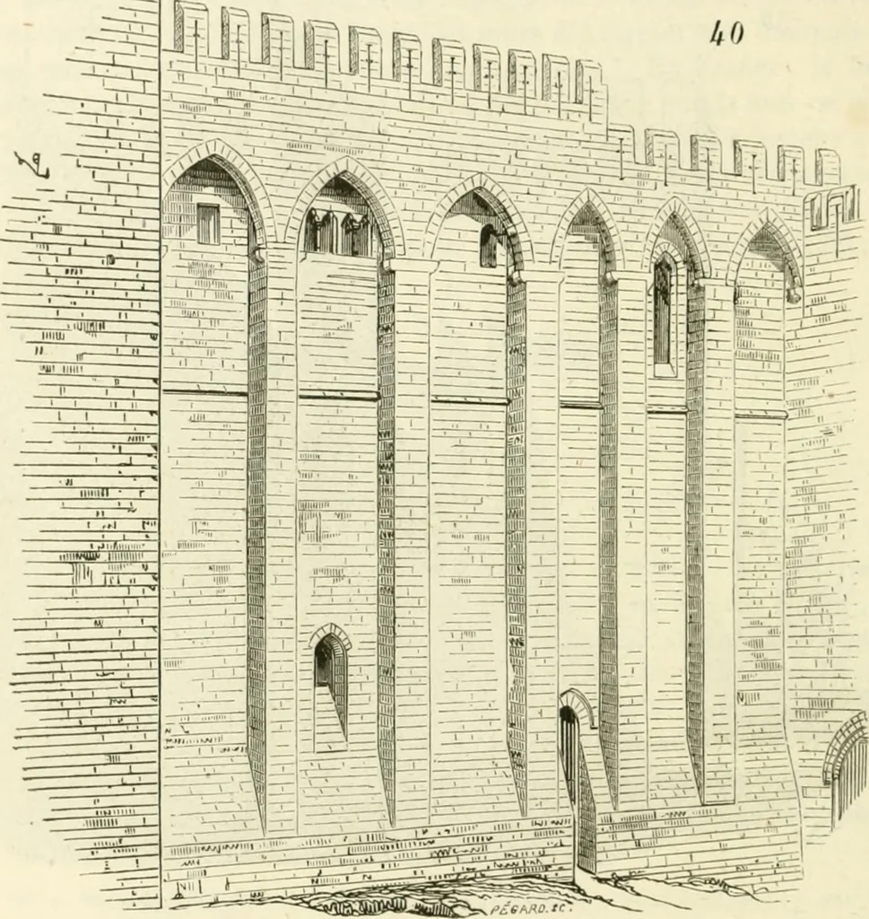 An illustration from Dictionnaire raisonné de l'architecture française du XIe au XVIe siècle, 1858, leaf 417