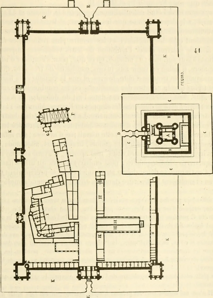 An illustration from Dictionnaire raisonné de l'architecture française du XIe au XVIe siècle, 1858, leaf 418