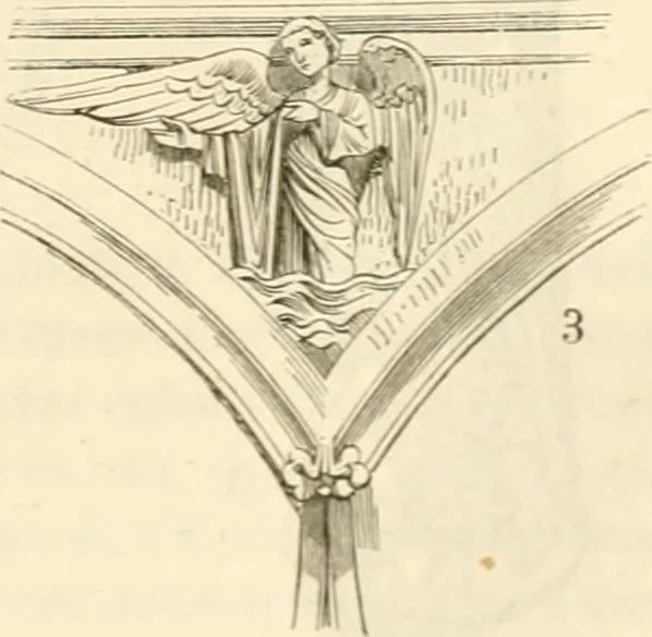 An illustration from Dictionnaire raisonné de l'architecture française du XIe au XVIe siècle, 1858, leaf 42