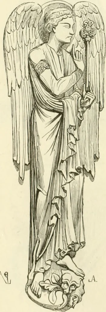 An illustration from Dictionnaire raisonné de l'architecture française du XIe au XVIe siècle, 1858, leaf 43
