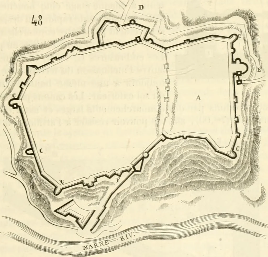 An illustration from Dictionnaire raisonné de l'architecture française du XIe au XVIe siècle, 1858, leaf 436