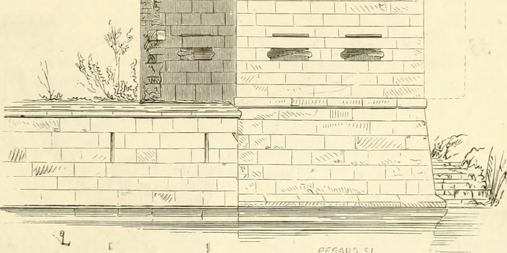 An illustration from Dictionnaire raisonné de l'architecture française du XIe au XVIe siècle, 1858, leaf 440
