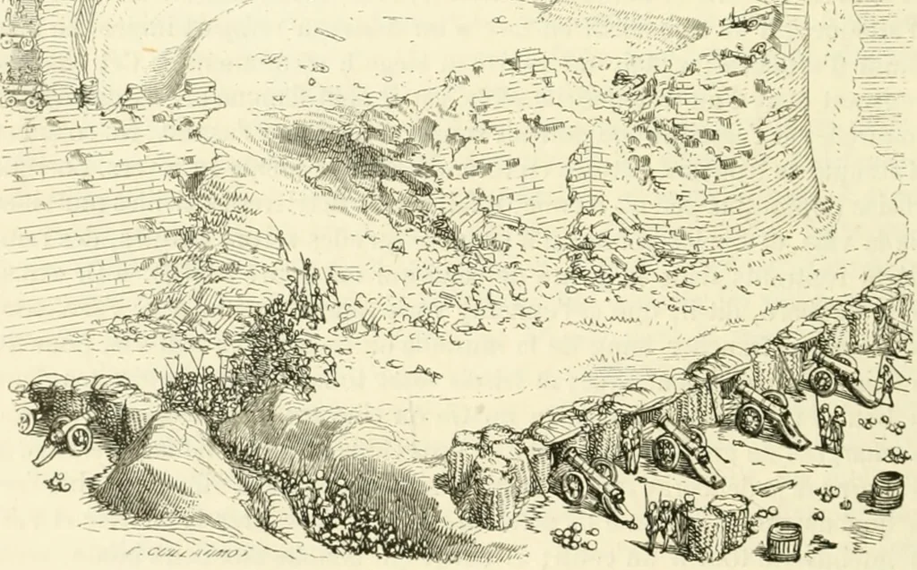 An illustration from Dictionnaire raisonné de l'architecture française du XIe au XVIe siècle, 1858, leaf 445