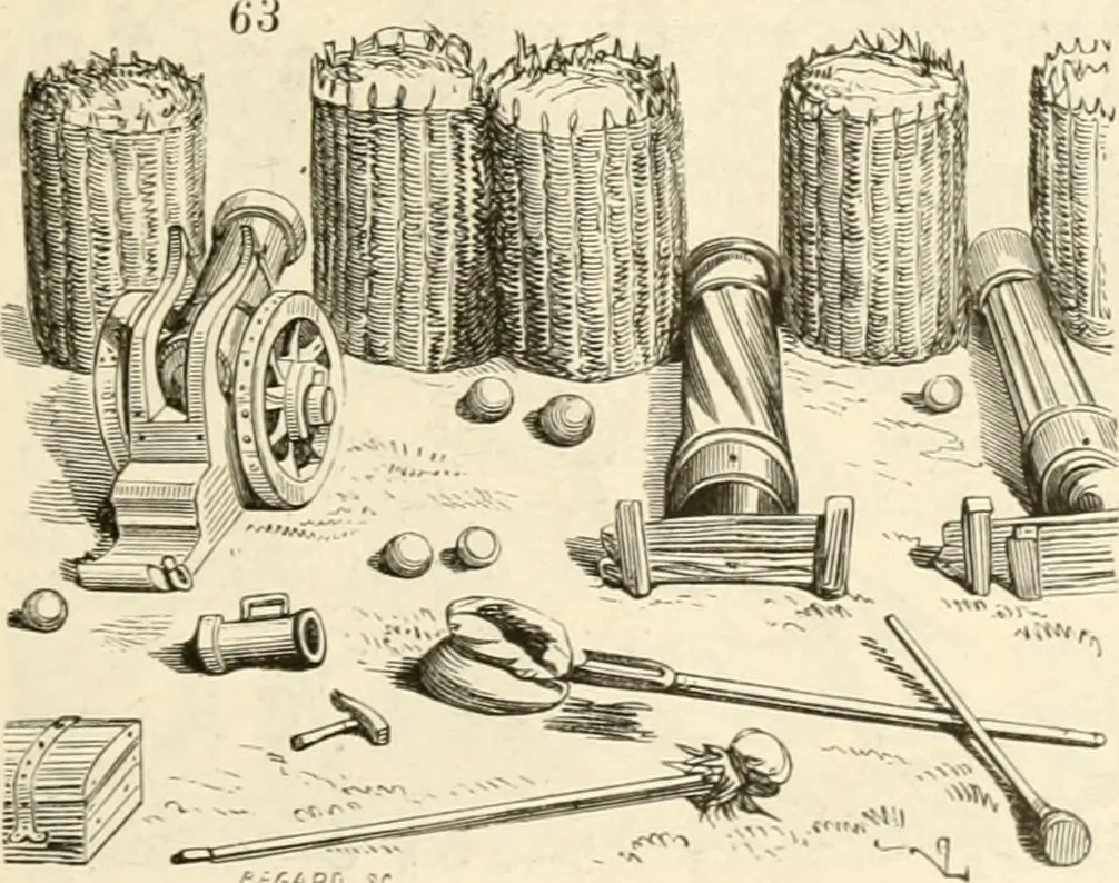 An illustration from Dictionnaire raisonné de l'architecture française du XIe au XVIe siècle, 1858, leaf 448