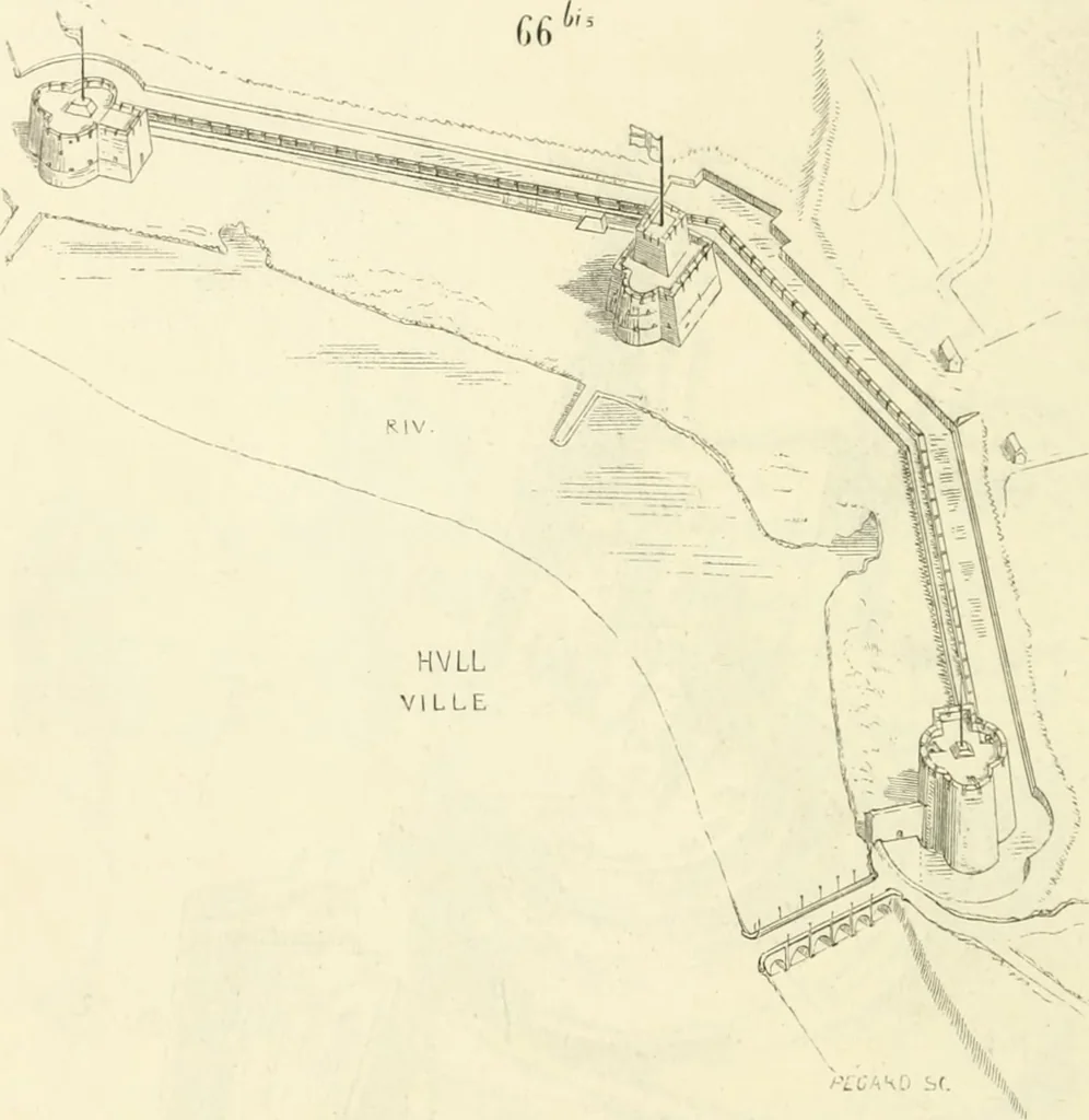 An illustration from Dictionnaire raisonné de l'architecture française du XIe au XVIe siècle, 1858, leaf 453