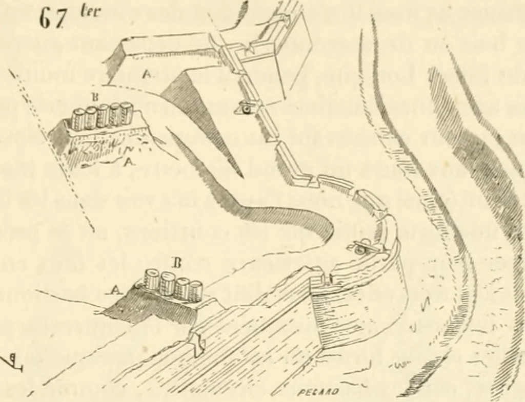 An illustration from Dictionnaire raisonné de l'architecture française du XIe au XVIe siècle, 1858, leaf 458