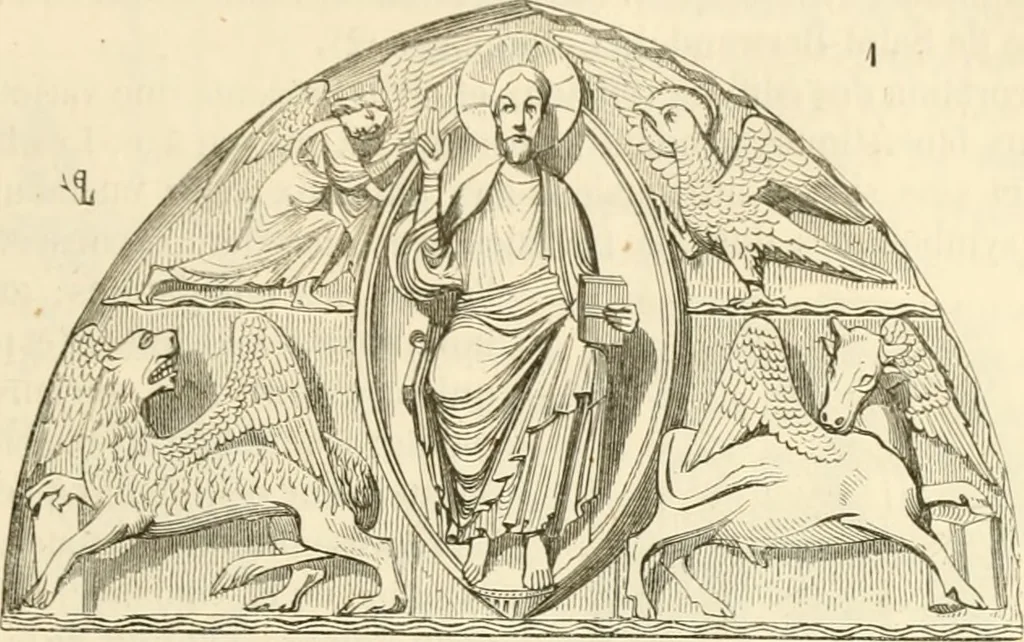 An illustration from Dictionnaire raisonné de l'architecture française du XIe au XVIe siècle, 1858, leaf 46