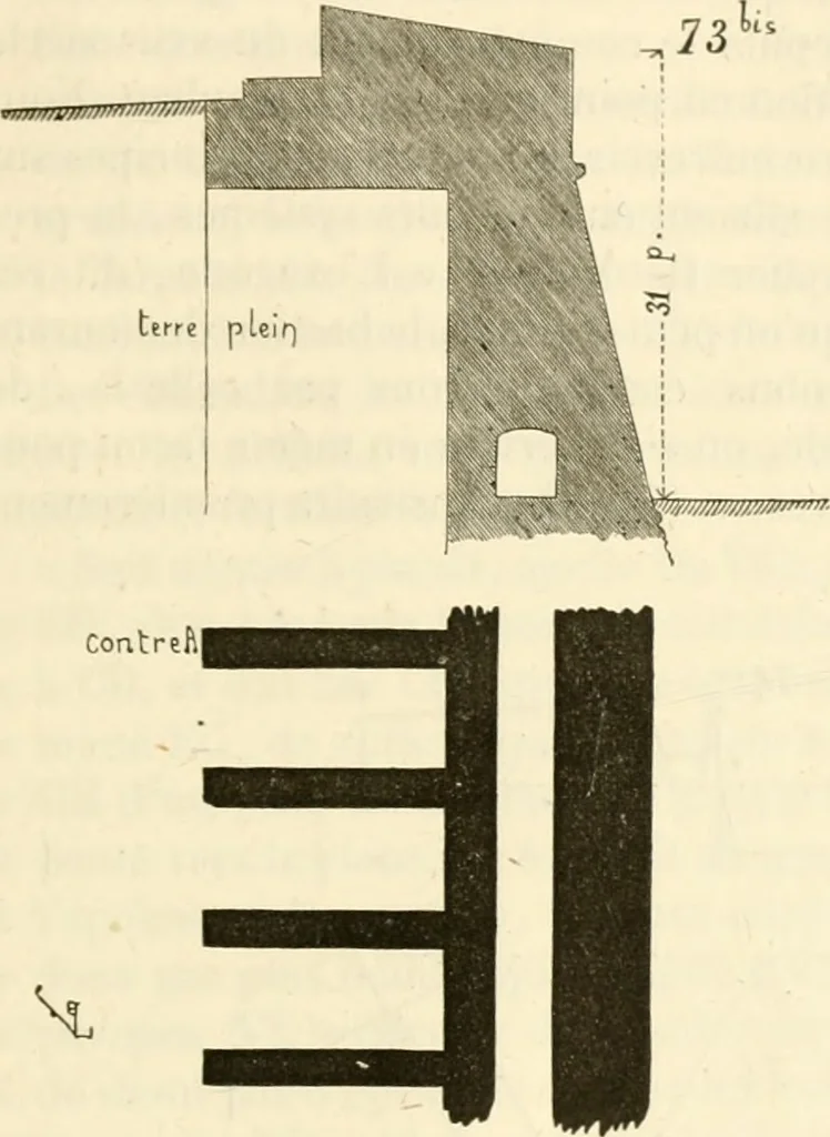 An illustration from Dictionnaire raisonné de l'architecture française du XIe au XVIe siècle, 1858, leaf 474