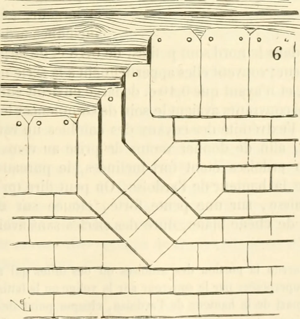 An illustration from Dictionnaire raisonné de l'architecture française du XIe au XVIe siècle, 1858, leaf 480