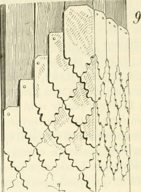 An illustration from Dictionnaire raisonné de l'architecture française du XIe au XVIe siècle, 1858, leaf 483