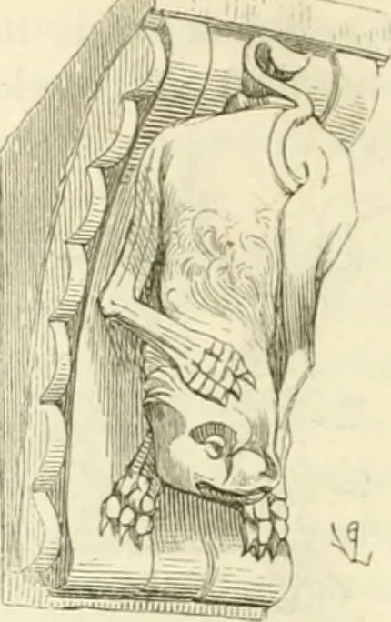 An illustration from Dictionnaire raisonné de l'architecture française du XIe au XVIe siècle, 1858, leaf 49