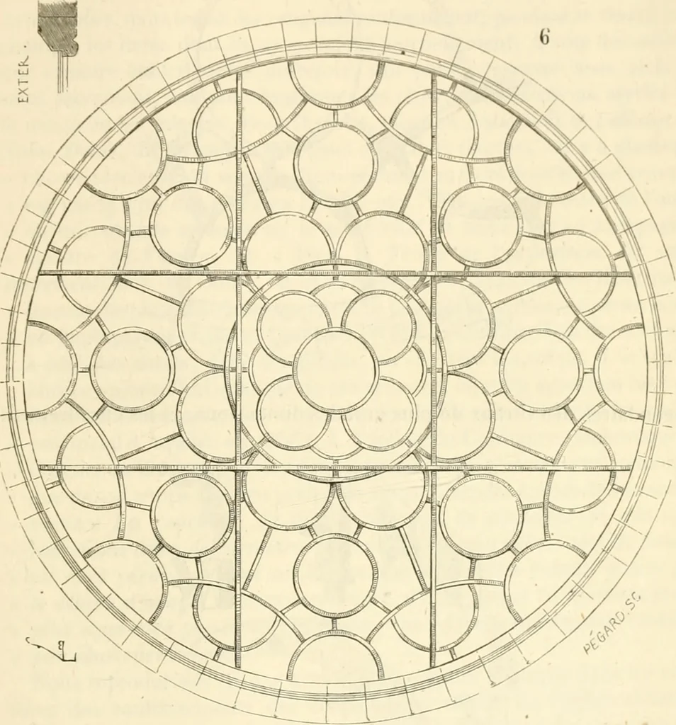 An illustration from Dictionnaire raisonné de l'architecture française du XIe au XVIe siècle, 1858, leaf 490