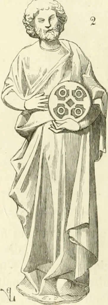 An illustration from Dictionnaire raisonné de l'architecture française du XIe au XVIe siècle, 1858, leaf 51