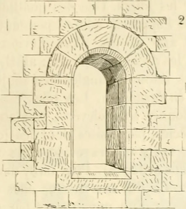 An illustration from Dictionnaire raisonné de l'architecture française du XIe au XVIe siècle, 1858, leaf 54