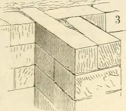 An illustration from Dictionnaire raisonné de l'architecture française du XIe au XVIe siècle, 1858, leaf 54