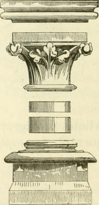 An illustration from Dictionnaire raisonné de l'architecture française du XIe au XVIe siècle, 1858, leaf 55