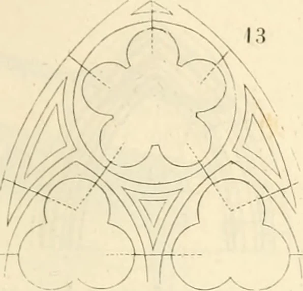 An illustration from Dictionnaire raisonné de l'architecture française du XIe au XVIe siècle, 1858, leaf 58