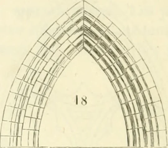An illustration from Dictionnaire raisonné de l'architecture française du XIe au XVIe siècle, 1858, leaf 59