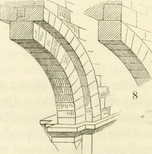 An illustration from Dictionnaire raisonné de l'architecture française du XIe au XVIe siècle, 1858, leaf 71