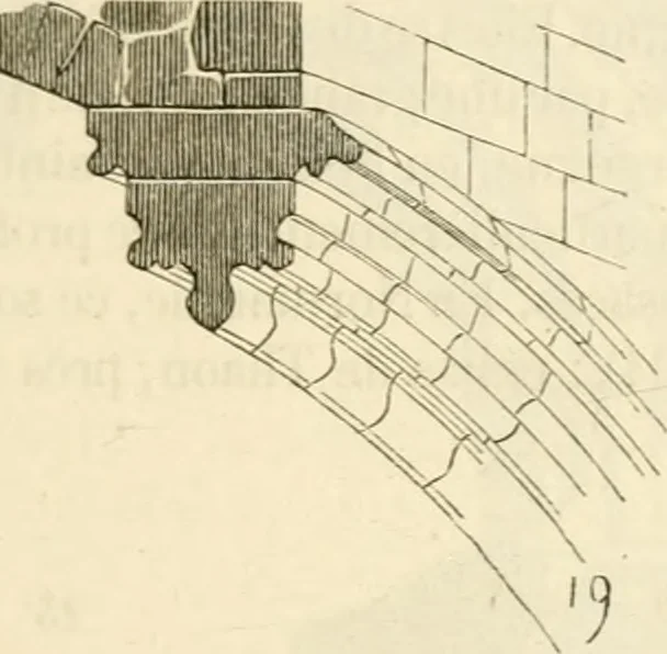 An illustration from Dictionnaire raisonné de l'architecture française du XIe au XVIe siècle, 1858, leaf 74