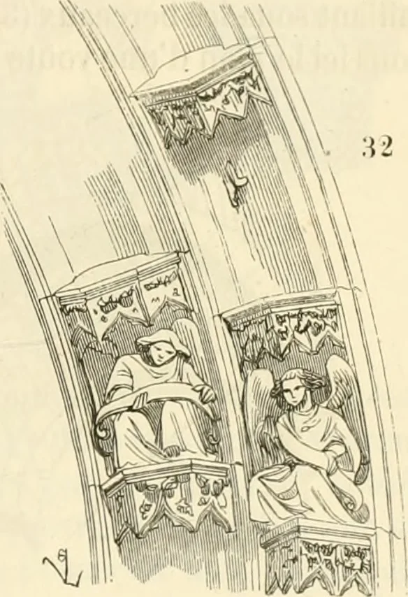 An illustration from Dictionnaire raisonné de l'architecture française du XIe au XVIe siècle, 1858, leaf 78