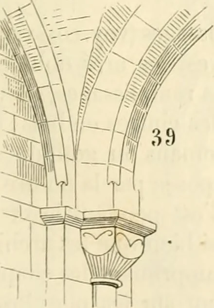 An illustration from Dictionnaire raisonné de l'architecture française du XIe au XVIe siècle, 1858, leaf 80