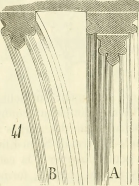 An illustration from Dictionnaire raisonné de l'architecture française du XIe au XVIe siècle, 1858, leaf 81