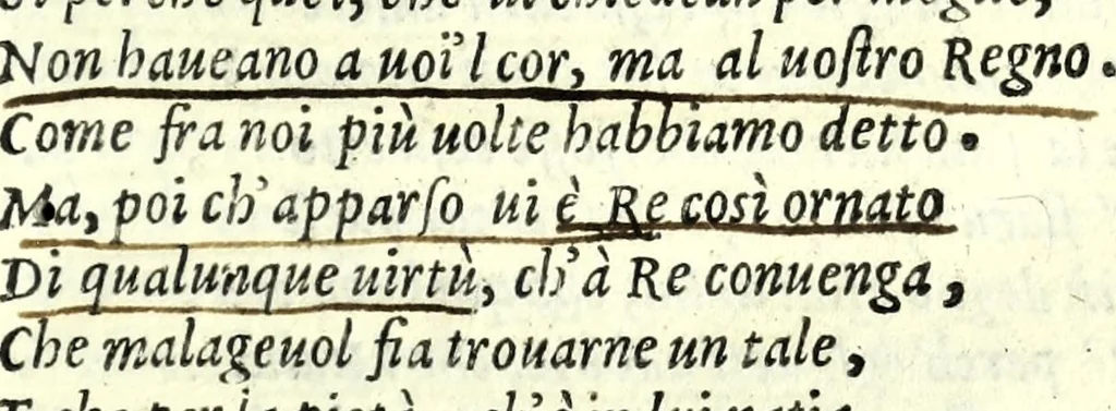 An illustration from Didone : tragedia, 1583, leaf 25
