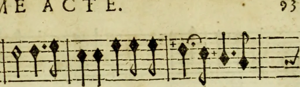 An illustration from Didon, tragedie mise en musique, 1693, leaf 100