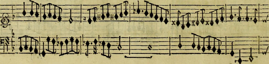 An illustration from Didon, tragedie mise en musique, 1693, leaf 121