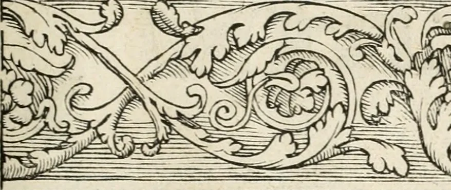 An illustration from Die alder vermaertste antique edificien : vã temple, theatre, amphitheatre, paleisen, therme, obeliske, brugge, archetriuphal, etc. vescreueeñ gefigureert met haren grondede eñ mate oock de plaetsen daerse staen, eñ wiese dede make, 1546, leaf 94