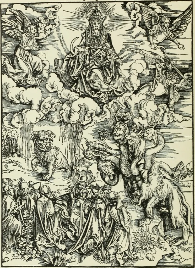 An illustration from Die Altdeutsche Buchillustration, 1912, leaf 123