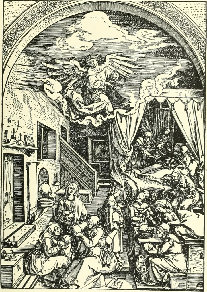 An illustration from Die Altdeutsche Buchillustration, 1912, leaf 126