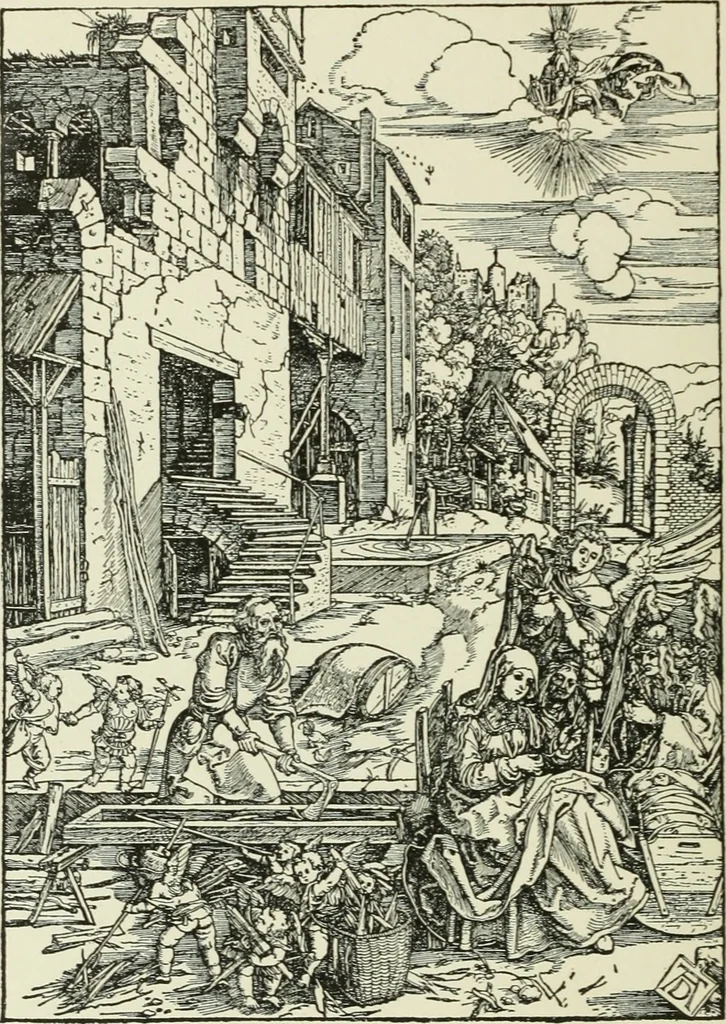 An illustration from Die Altdeutsche Buchillustration, 1912, leaf 127