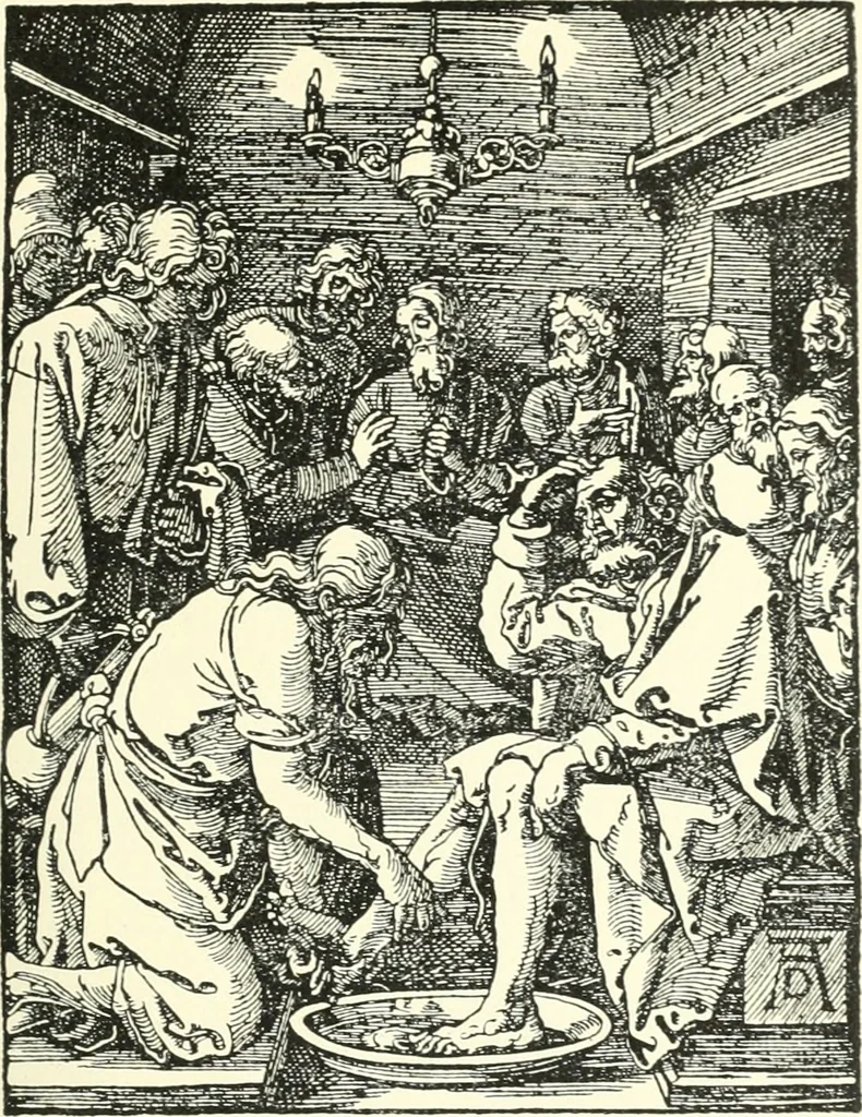 An illustration from Die Altdeutsche Buchillustration, 1912, leaf 128