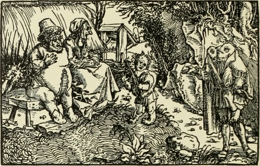 An illustration from Die Altdeutsche Buchillustration, 1912, leaf 143