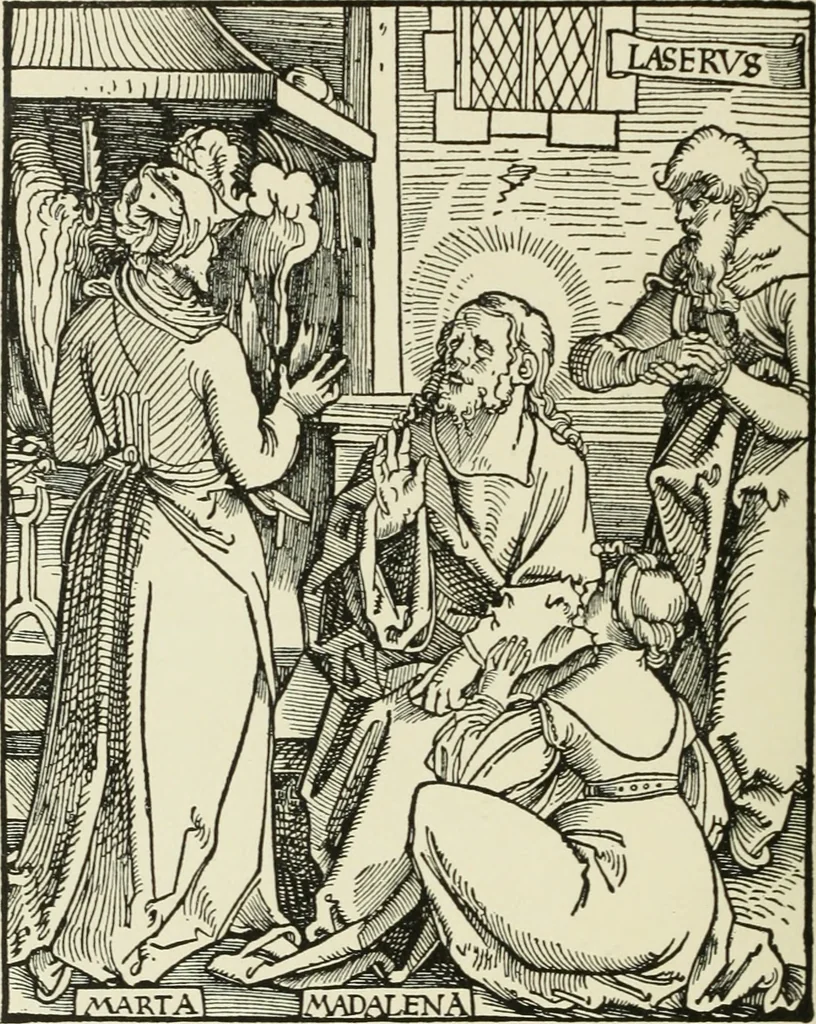 An illustration from Die Altdeutsche Buchillustration, 1912, leaf 145