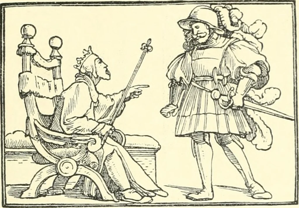 An illustration from Die Altdeutsche Buchillustration, 1912, leaf 150