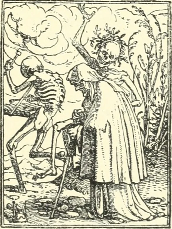 An illustration from Die Altdeutsche Buchillustration, 1912, leaf 152