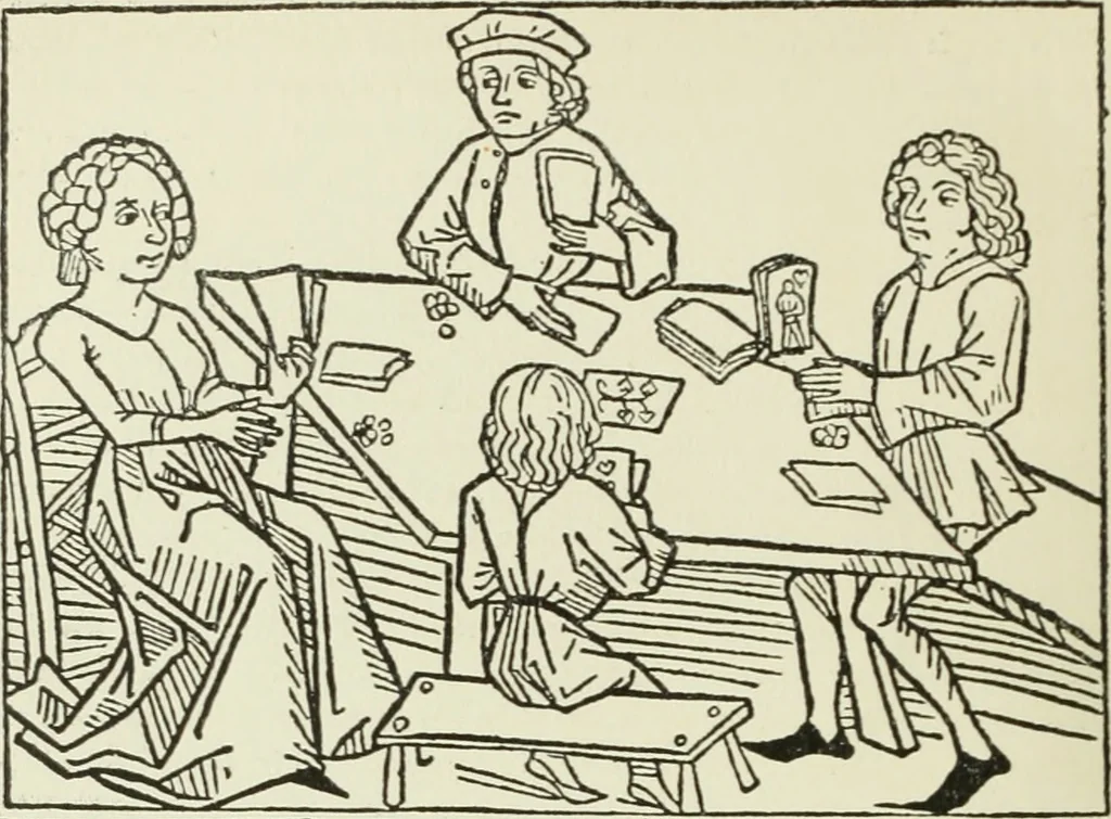 An illustration from Die Altdeutsche Buchillustration, 1912, leaf 37